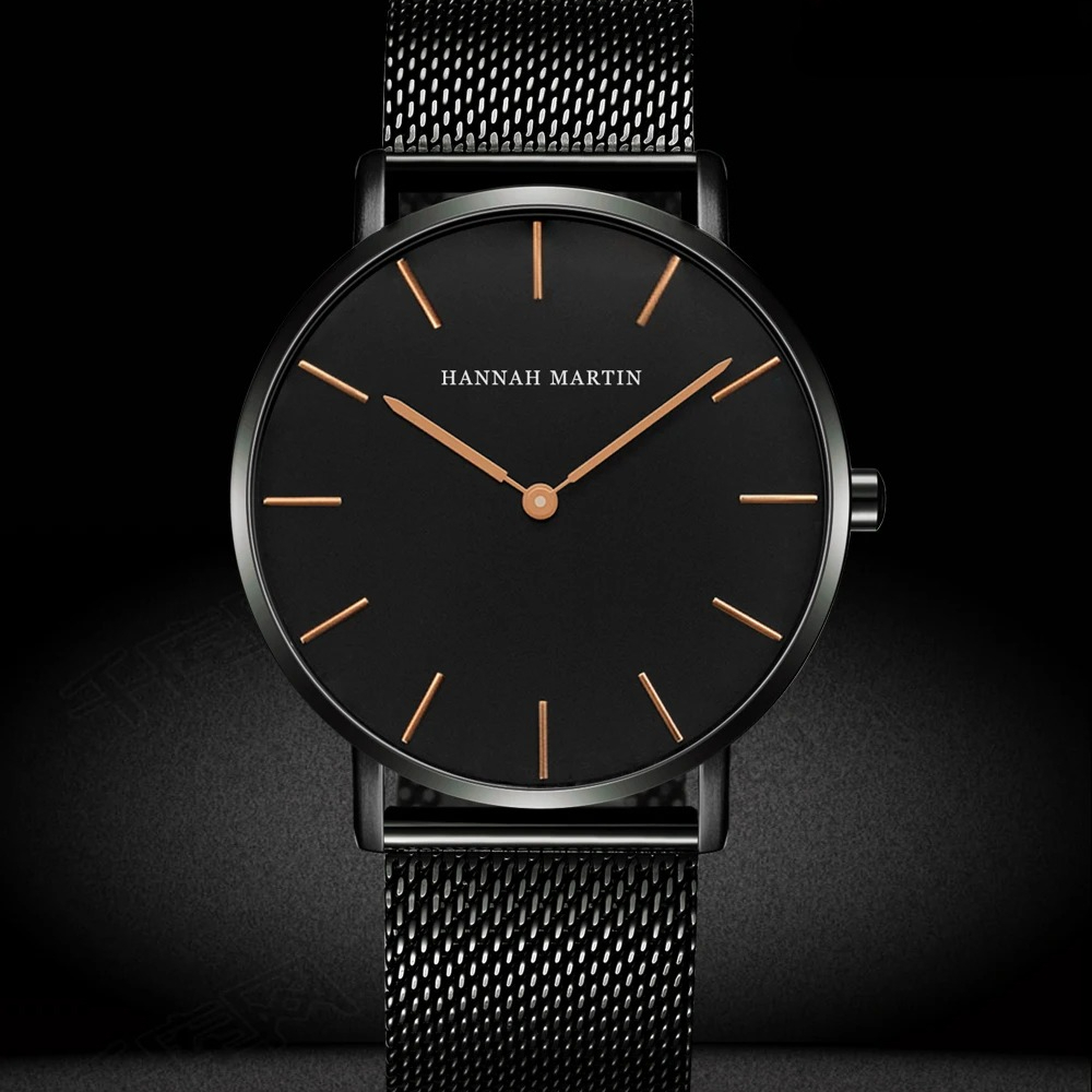 Japanese Lifestyle Brand - Relógio de Pulso Masculino HANNAH MARTIN