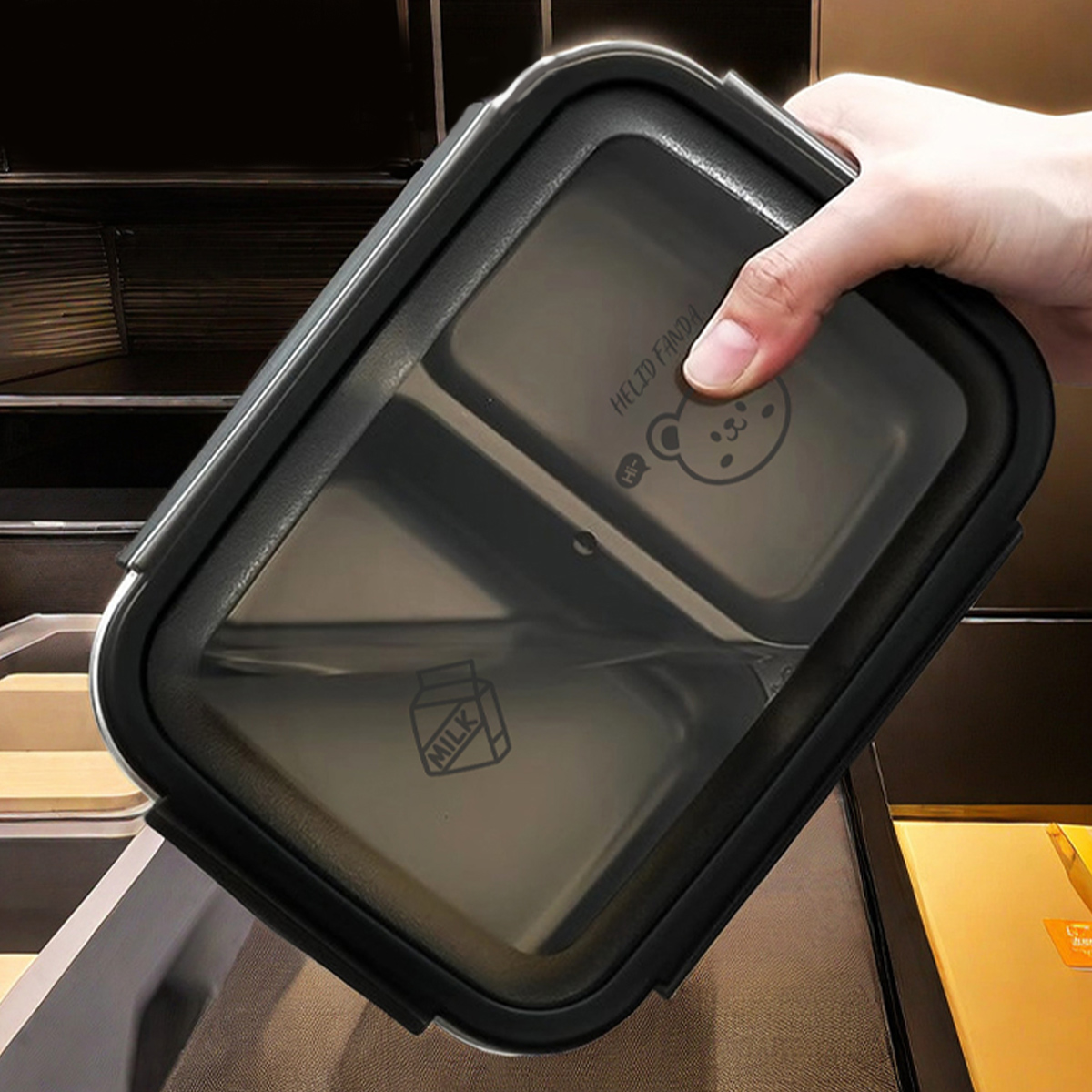 Wherehbuy 2/3 grades 304 lanch - Bento Box Two Tier avaliação e preço