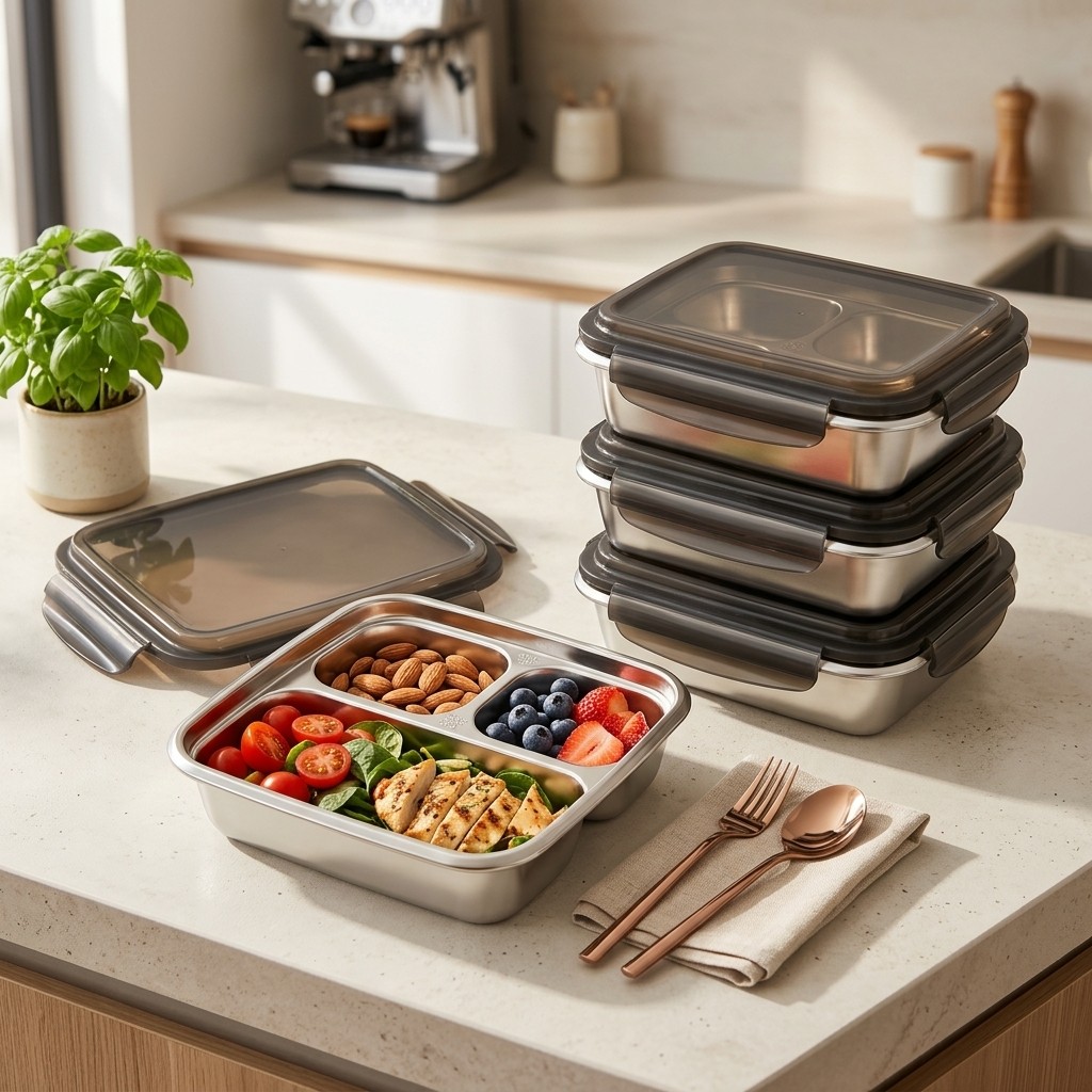 Recipiente de Almoço de Grande - Bento Box Two Tier avaliação e preço