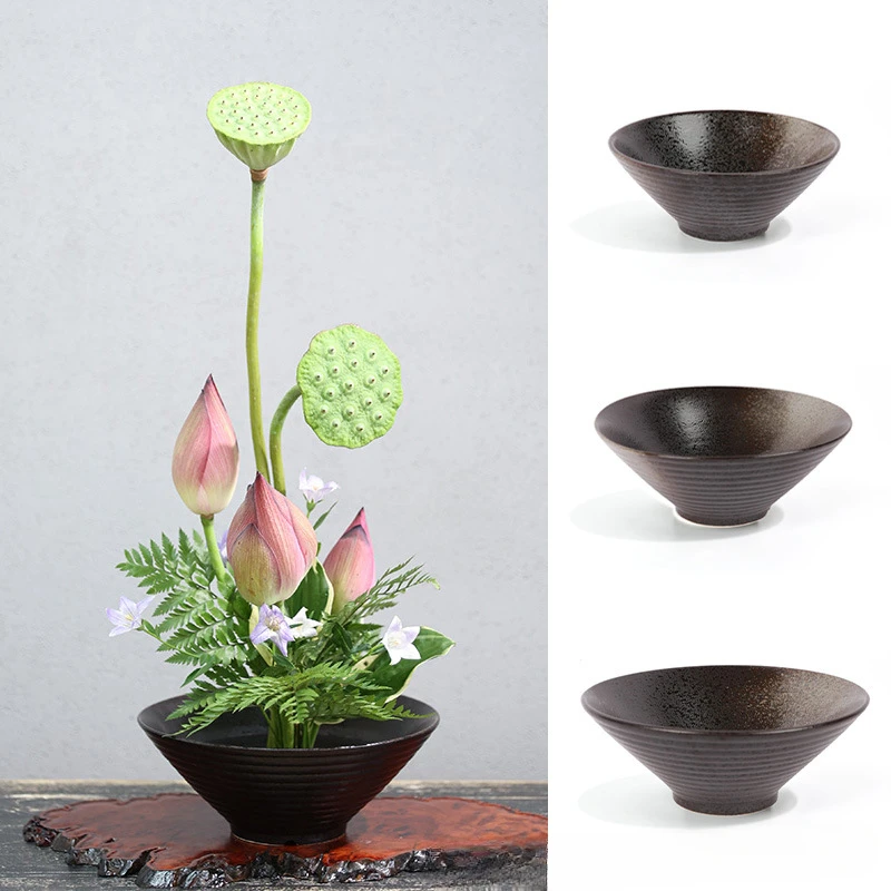 Vaso de sapo japonês, buquê de - Ikebana Vase Kenzan avaliação e preço