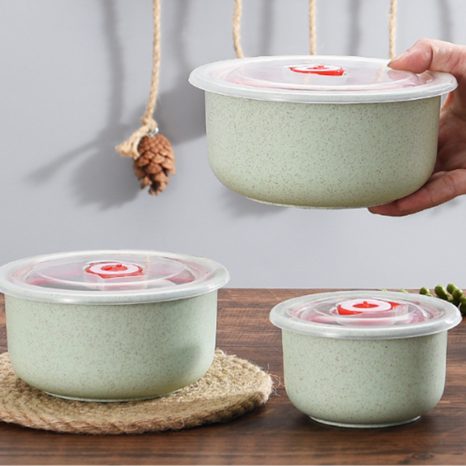 3 pçs recipientes de armazenam - Bento Box Two Tier avaliação e preço