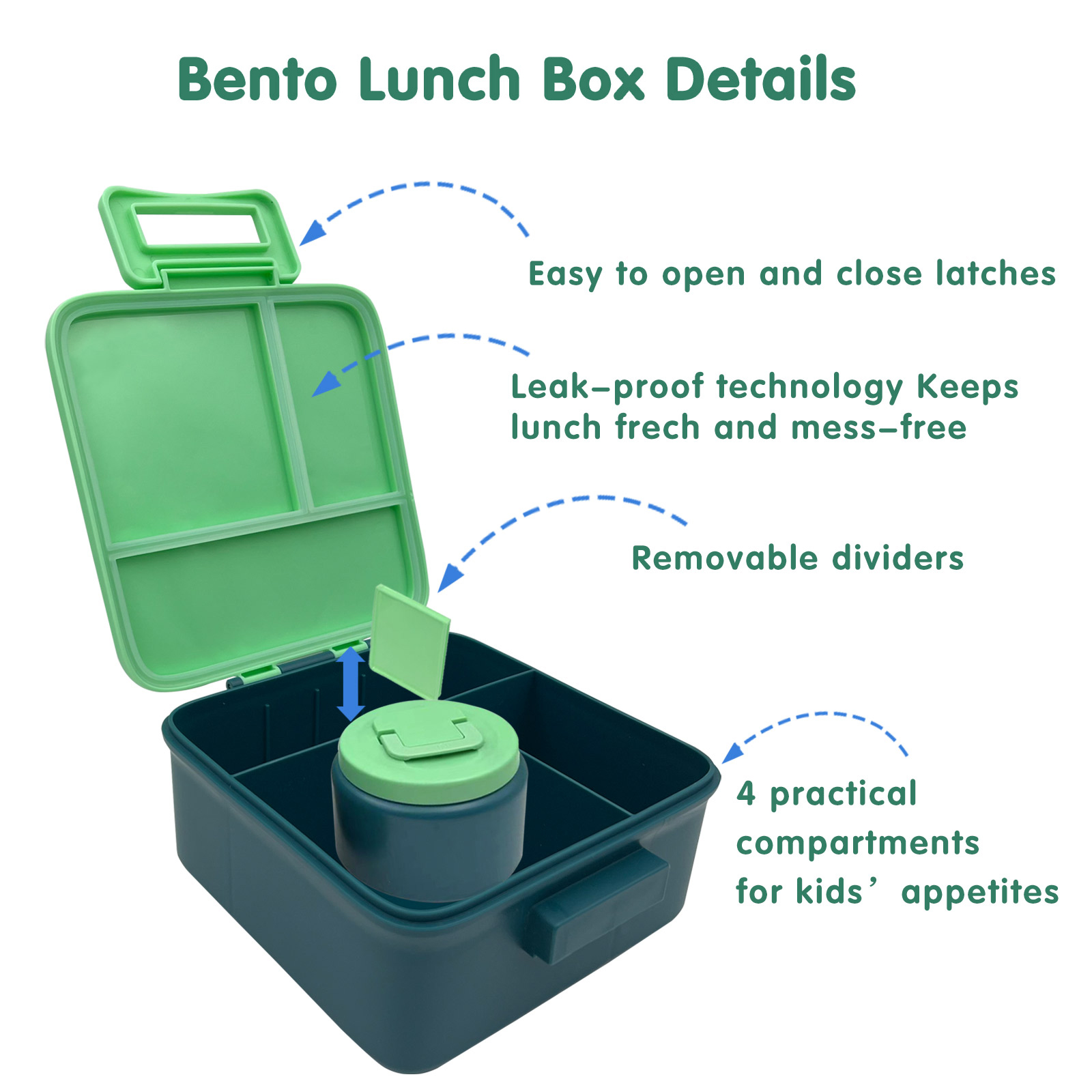 Conjunto de Caixa de Almoço Be - Bento Box Two Tier avaliação e preço