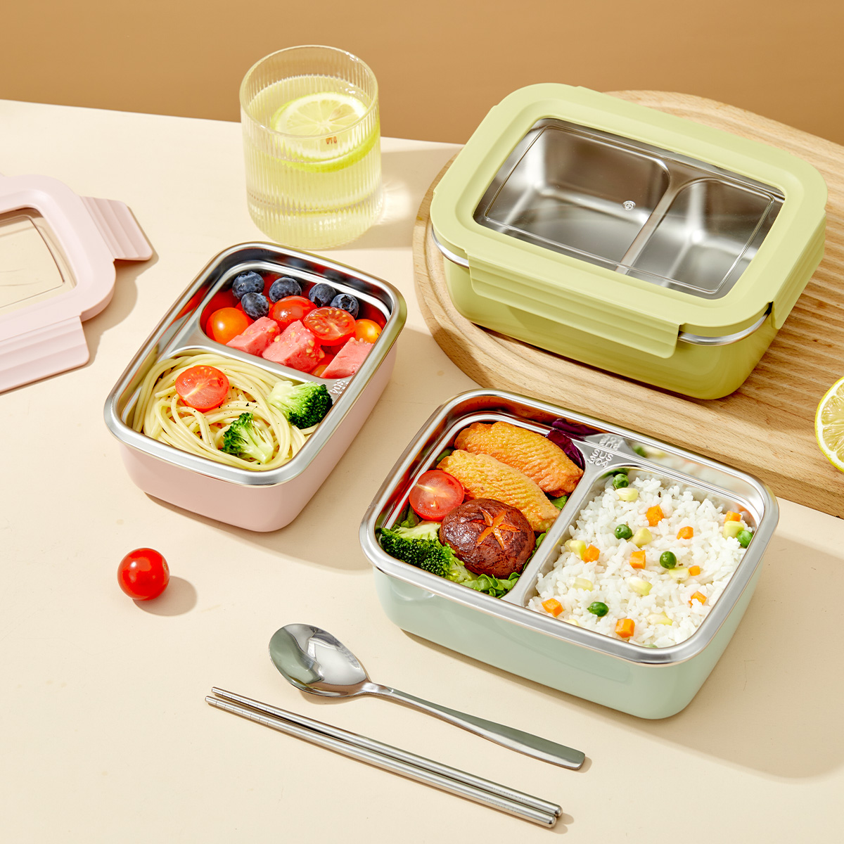 Microondas 304 compartimento d - Bento Box Two Tier avaliação e preço