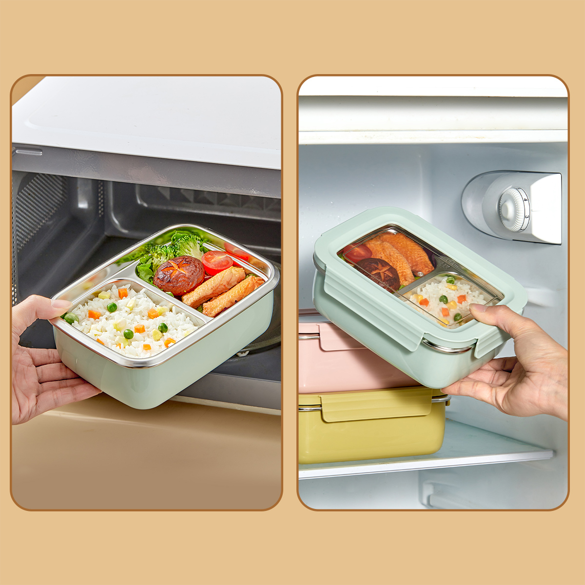 Microondas 304 compartimento d - Bento Box Two Tier avaliação e preço