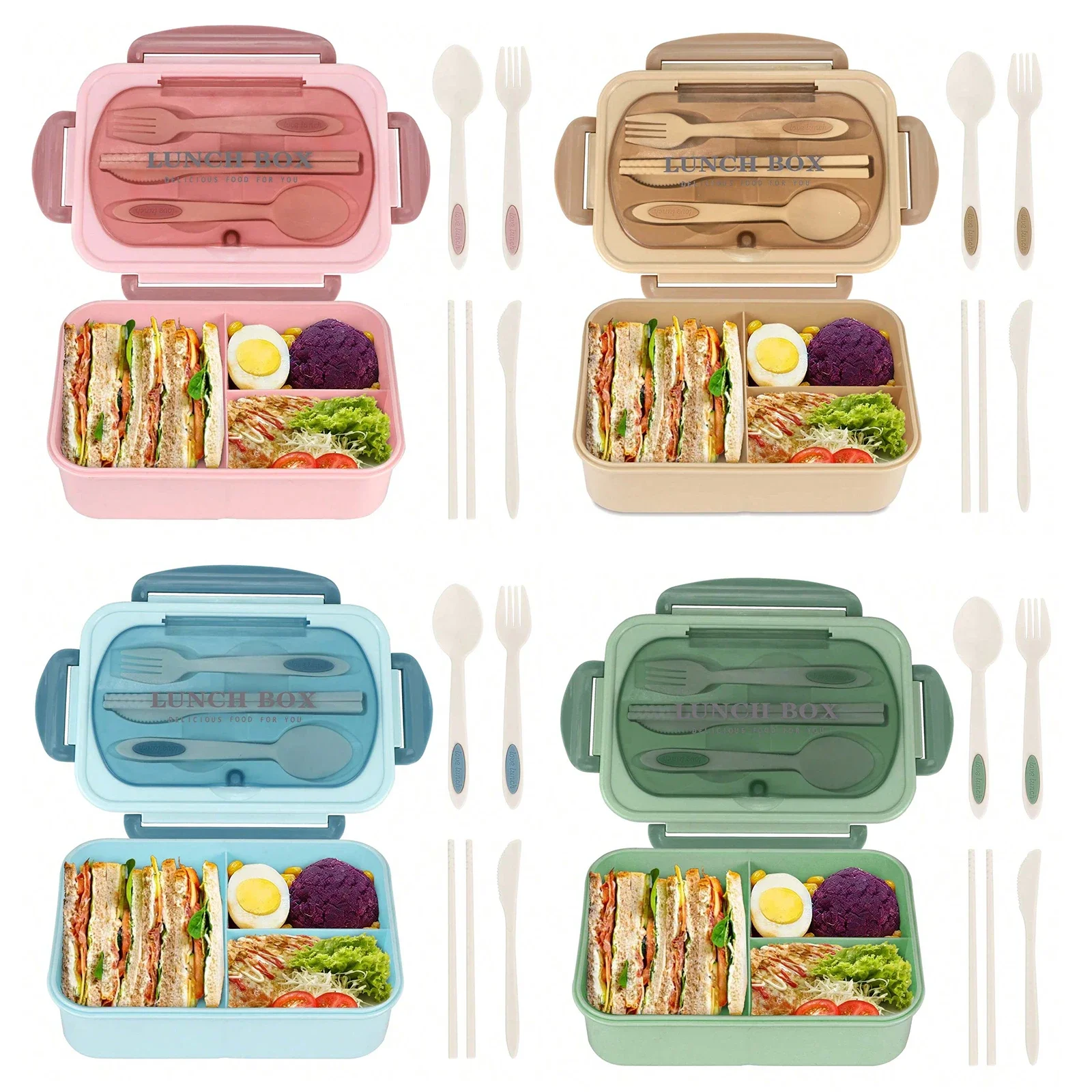 Lancheira Bento com 4 Comparti - Bento Box Two Tier avaliação e preço