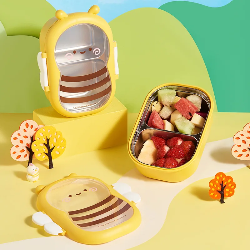 Lancheira portátil para estuda - Bento Box Two Tier avaliação e preço