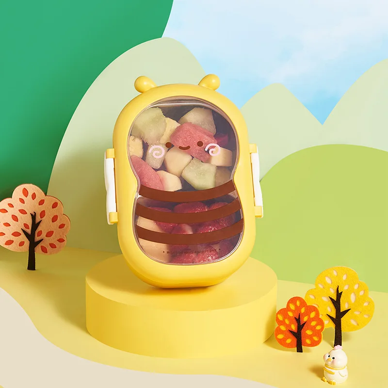 Lancheira portátil para estuda - Bento Box Two Tier avaliação e preço