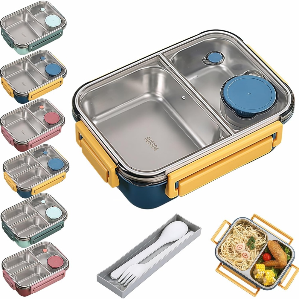 Lancheiras portáteis de 850ml  - Bento Box Two Tier avaliação e preço