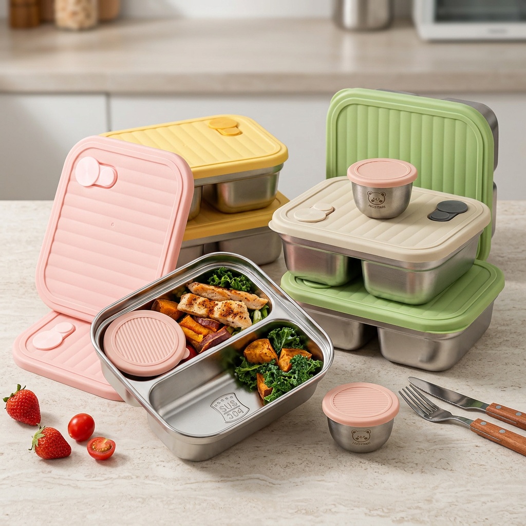 Recipiente de Almoço em Aço In - Bento Box Two Tier avaliação e preço